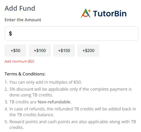 TutorBin Trial
